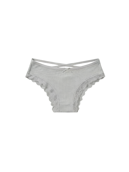 Brasiliana in cotone con Pizzo