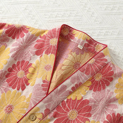 Pigiama Kimono in cotone “Sogno Hawaiano”
